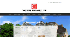Desktop Screenshot of conseil-immobilier.net